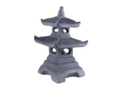 Schlussverkauf 🎉 Jardini Deko-Pagode - 30/50/30 cm in dunkelgrau 🤩