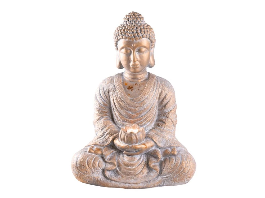 Top 10 ✨ Jardini Dekofigur Buddha - 28/59,5/43 cm in goldfarben ⌛ 4 Top 10 ✨ Jardini Dekofigur Buddha - 28/59,5/43 cm in goldfarben ⌛ – Bild 2