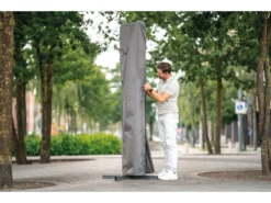 Bestpreis 🥰 Winza Schutzhülle für Sonnenschirme - 70/275 cm in grau 🎁 -GARTENMÖBEL Verkäufe 6782189 0611952 3 24766125