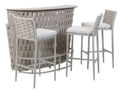 Bestes Angebot 🎁 Jardini Bar Bretagne - 152/109/70 cm in grau 🤩 -GARTENMÖBEL Verkäufe 6783345 0612129 1 24566509