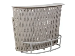 Bestes Angebot 🎁 Jardini Bar Bretagne - 152/109/70 cm in grau 🤩