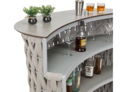 Bestes Angebot 🎁 Jardini Bar Bretagne - 152/109/70 cm in grau 🤩 -GARTENMÖBEL Verkäufe 6783355 0612129 9 24566509