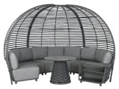 Angebote 🔔 Jardini Loungesofa-Mittelteil Andalusia - 187/66/103 cm in grau 🎁 -GARTENMÖBEL Verkäufe 6783380 0612145 6 24566525