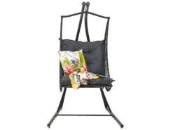 Bestpreis 🥰 Jardini Hängesessel Evora - 110/179/120 cm in schwarz ⭐ -GARTENMÖBEL Verkäufe 6784471 0612497 4 24603533