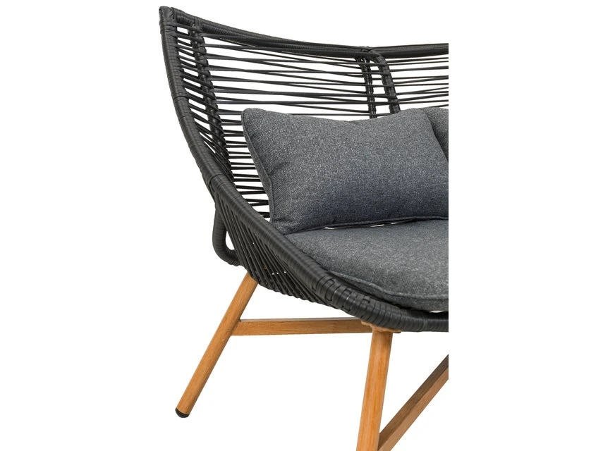 Budget 👍 Jardini Loungegarnitur Taviano 5-teilig in schwarz 🔔 10 Budget 👍 Jardini Loungegarnitur Taviano 5-teilig in schwarz 🔔 – Bild 8