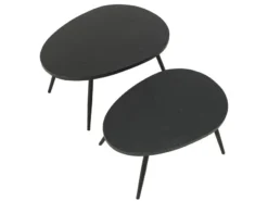 Brandneu 🥰 Jardini Loungetisch-Set Artemis 2 teilig in schwarz 😉 -GARTENMÖBEL Verkäufe 6784537 0612533 2 24631493