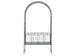 Besorgen 🥰 Jardini Gartenbank Rosalie - 121/230/53 cm in schwarz ❤️