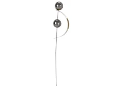 Neu 💯 Jardini Beetstecker mit Kugeln - 15/110/10 cm in silberfarben 🔥 -GARTENMÖBEL Verkäufe 6785812 0612776 2 24666169 1