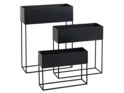 Besorgen 🔥 Jardini Blumensäulenset Max 3-teilig in schwarz 🌟