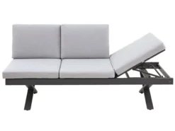 Blitzangebot 😍 Jardini Loungesofa Rieke II 3-Sitzer - 198/95,5/72 cm in grau 🥰 -GARTENMÖBEL Verkäufe 6786349 0612884 2 24579891