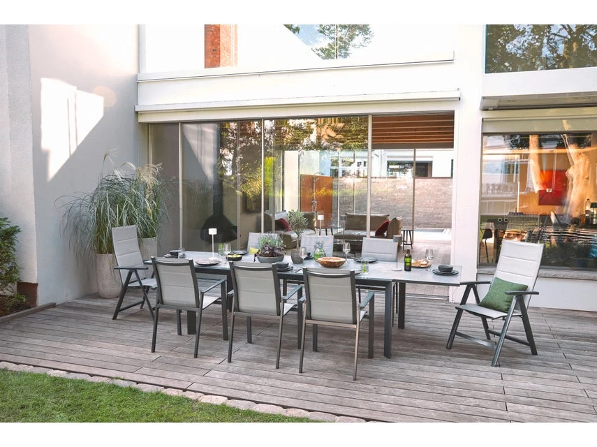 Billig 🔥 Jardini Stapelstuhl Livorno - 60/94/65 cm in hellgrau 😉 5 Billig 🔥 Jardini Stapelstuhl Livorno - 60/94/65 cm in hellgrau 😉 – Bild 3