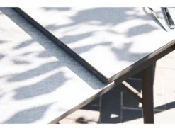 Besorgen ✔️ Jardini Gartentisch Bondino - 90/74/160-210 cm in grau 👍 -GARTENMÖBEL Verkäufe 6786381 0612913 4 24608286