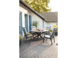 Rabatt 😀 Jardini Gartentisch Bondino - 150x74 cm in grau ❤️ -GARTENMÖBEL Verkäufe 6786386 0612917 4 24608294