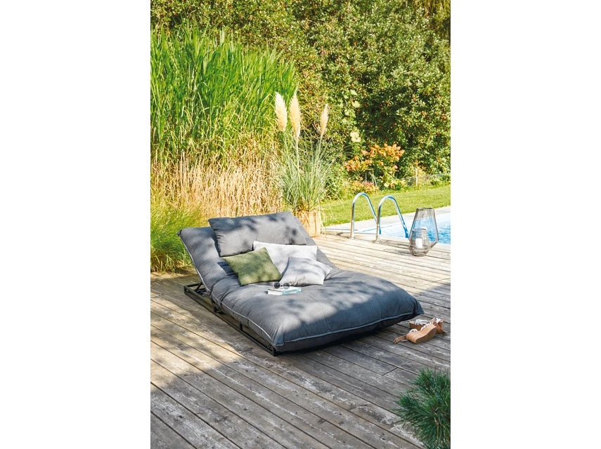 Brandneu 🧨 Jardini Loungebett Hennes - 104/35/175 cm in grau ✔️ 7 Brandneu 🧨 Jardini Loungebett Hennes - 104/35/175 cm in grau ✔️ – Bild 5