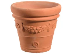 Am billigsten 😍 Übertopf aus Terrakotta - 30/35 cm in rot 🔔