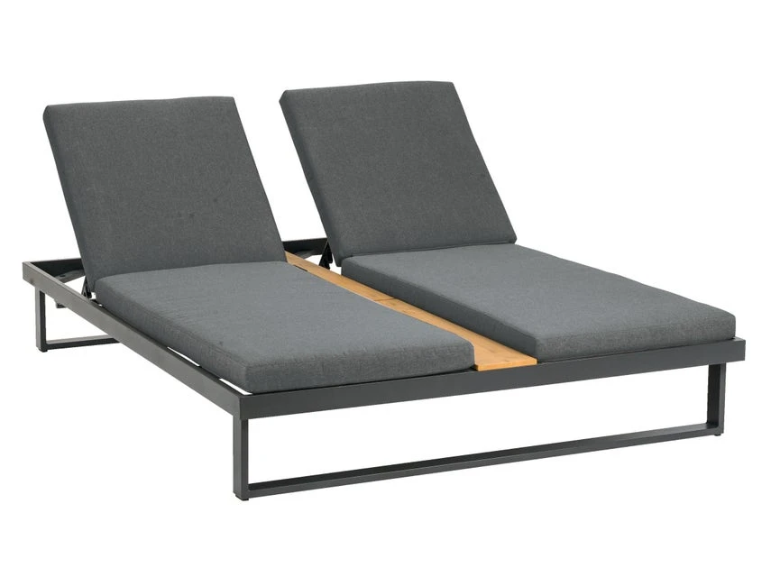 Blitzangebot 💯 Jardini Loungebett Ascot - 152/29,5-84/200 cm in grau 👏 3 Blitzangebot 💯 Jardini Loungebett Ascot - 152/29,5-84/200 cm in grau 👏