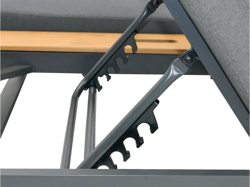 Blitzangebot 💯 Jardini Loungebett Ascot - 152/29,5-84/200 cm in grau 👏 9 Blitzangebot 💯 Jardini Loungebett Ascot - 152/29,5-84/200 cm in grau 👏 – Bild 7