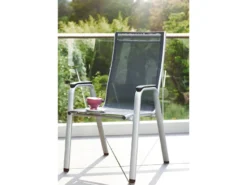 Bestes Angebot ✨ Kettler Stapelstuhl Cirrus - 61/104/71 cm in grau 💯 -GARTENMÖBEL Verkäufe 6789073 0613813 3 24605951