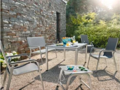 Blitzangebot 🎁 Gartentischplatte Wing-Profil - 95/1,3/160 cm in hellgrau 👏 -GARTENMÖBEL Verkäufe 6789081 0613823 24606032