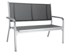 Bestpreis 🔔 Kettler Gartenbank Basic Plus - 137,5/97/64 cm in grau 💯