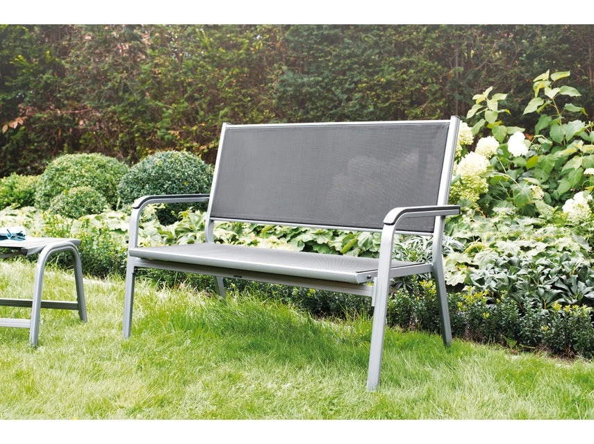 Bestpreis 🔔 Kettler Gartenbank Basic Plus - 137,5/97/64 cm in grau 💯 5 Bestpreis 🔔 Kettler Gartenbank Basic Plus - 137,5/97/64 cm in grau 💯 – Bild 3