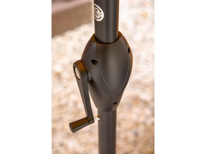 Bestpreis 👏 Schöner Wohnen Sonnenschirm Bonaire - 245/300 cm in schwarz 🔔 7 Bestpreis 👏 Schöner Wohnen Sonnenschirm Bonaire - 245/300 cm in schwarz 🔔 – Bild 5