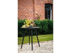 Budget 💯 Schöner Wohnen Gartentisch Texel Bistro - 66x70 cm in schwarz 😍 -GARTENMÖBEL Verkäufe 6790158 0614101 24764012