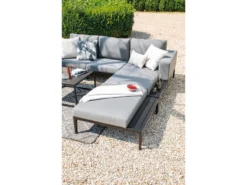 Bester Verkauf 😍 Schöner Wohnen Gartenhocker Curacao Sunbrella - 88/39/88 cm in grau 😀 -GARTENMÖBEL Verkäufe 6790776 0614565 6 24764260