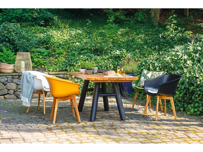 Neu 😍 Schöner Wohnen Gartenstuhl Texel Holz - 55/85/58 cm in weiß ⭐ 4 Neu 😍 Schöner Wohnen Gartenstuhl Texel Holz - 55/85/58 cm in weiß ⭐ – Bild 2