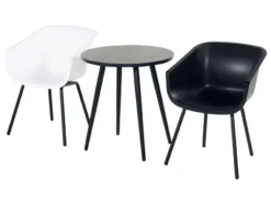 Budget 💯 Schöner Wohnen Gartentisch Texel Bistro - 66x70 cm in schwarz 😍 -GARTENMÖBEL Verkäufe 6791379 0614839 2 24764012