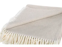 Großhandel 😉 Schöner Wohnen Kuscheldecke Plaid - 130x170 cm in beige 😍