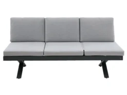Blitzangebot 😍 Jardini Loungesofa Rieke II 3-Sitzer - 198/95,5/72 cm in grau 🥰 -GARTENMÖBEL Verkäufe 6791918 0615145 1 24579891