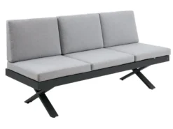 Blitzangebot 😍 Jardini Loungesofa Rieke II 3-Sitzer - 198/95,5/72 cm in grau 🥰