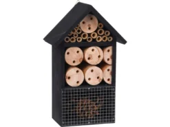 Bestes Angebot 😀 Jardini Insektenhotel - 15/25/6 cm in schwarz 😍