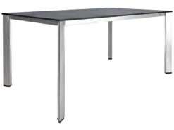 Rabatt 🎁 Gartentischgestell Edge - 95/72,7/160 cm in silberfarben 🥰 -GARTENMÖBEL Verkäufe 6791965 0615184 3 24605985 1