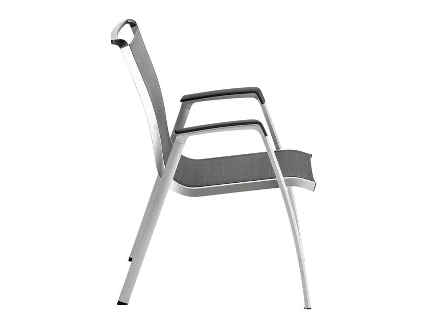 Neu 🎉 Kettler Stapelstuhl Forma II - 60/93/69 cm in silberfarben ✨ 5 Neu 🎉 Kettler Stapelstuhl Forma II - 60/93/69 cm in silberfarben ✨ – Bild 3