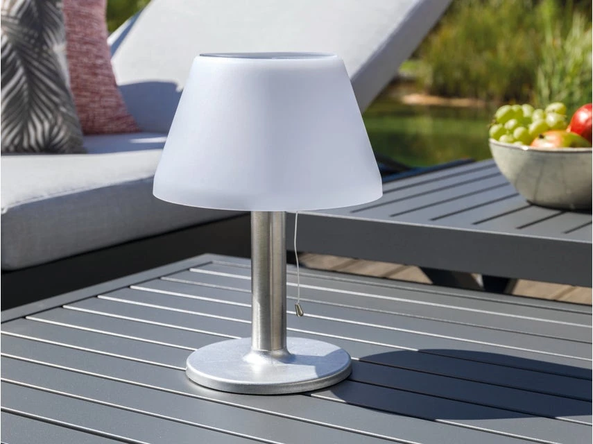 Schlussverkauf 👏 Jardini Solarleuchte - 28/20 cm in weiß 😀 4 Schlussverkauf 👏 Jardini Solarleuchte - 28/20 cm in weiß 😀 – Bild 2