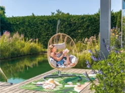 Auslauf ❤️ Jardini Hängesessel Marbella - 120/184/118 cm in schwarz ✔️ -GARTENMÖBEL Verkäufe 6793241 0615698 2 24603583