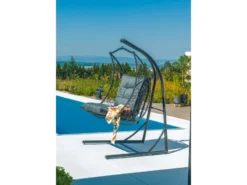 Bestpreis 🥰 Jardini Hängesessel Evora - 110/179/120 cm in schwarz ⭐ -GARTENMÖBEL Verkäufe 6793530 0615782 2 24603533