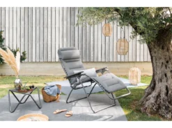 Neu ⭐ Lafuma Klappsessel Futura - 71/113/83 cm in silberfarben 😀 -GARTENMÖBEL Verkäufe 6799530 0618941 1 24008212