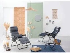 Neu ⭐ Lafuma Klappsessel Futura - 71/113/83 cm in silberfarben 😀 -GARTENMÖBEL Verkäufe 6799541 0618941 9 24008212