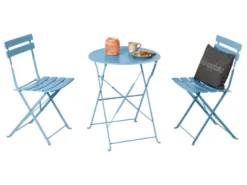 Budget ⭐ Jardini Balkonmöbel-Set Amalfi 3-teilig in hellblau 😍 -GARTENMÖBEL Verkäufe 6801268 0619623 4 24601496