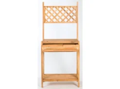 Neu 🥰 Jardini Pflanztisch Hermes - 70/160/40 cm in braun 🎁 -GARTENMÖBEL Verkäufe 6805921 0621080 7 24651590