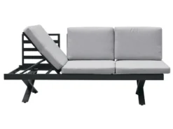 Brandneu ✔️ Jardini Loungebank Rieke II 3-Sitzer - 198/95,5/72 cm in grau 😍