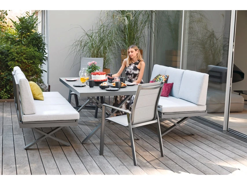 Billig 🔥 Jardini Stapelstuhl Livorno - 60/94/65 cm in hellgrau 😉 8 Billig 🔥 Jardini Stapelstuhl Livorno - 60/94/65 cm in hellgrau 😉 – Bild 6