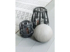 Großhandel ✨ Jardini Laterne aus Bambus - 23/20 cm in schwarz 😍 -GARTENMÖBEL Verkäufe 6811901 0623487 24666292