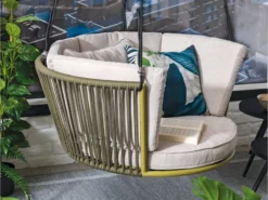 Bestes Angebot 🛒 Jardini Hängesessel Katja - 92/38/83 cm in grün 🛒 -GARTENMÖBEL Verkäufe 6812016 0623500 3 24603476