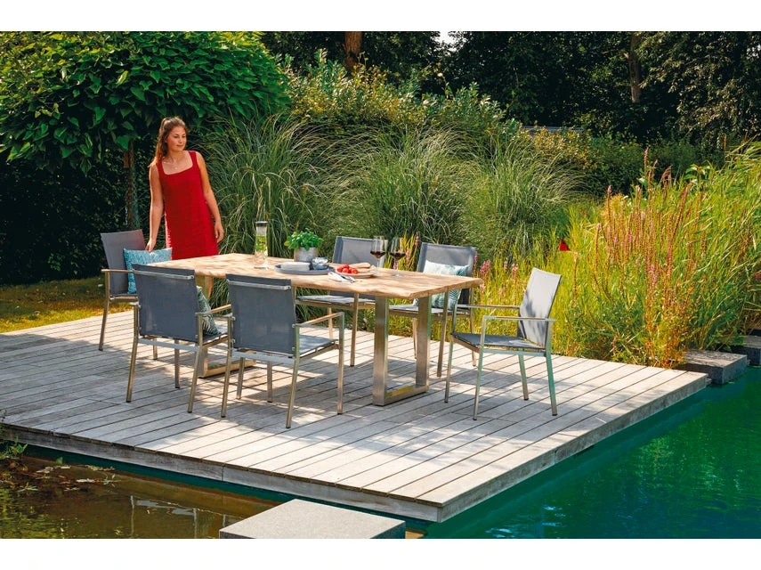 Budget 👏 Jardini Stapelstuhl Green Bay - 56/85/60 cm in grau 😍 9 Budget 👏 Jardini Stapelstuhl Green Bay - 56/85/60 cm in grau 😍 – Bild 7