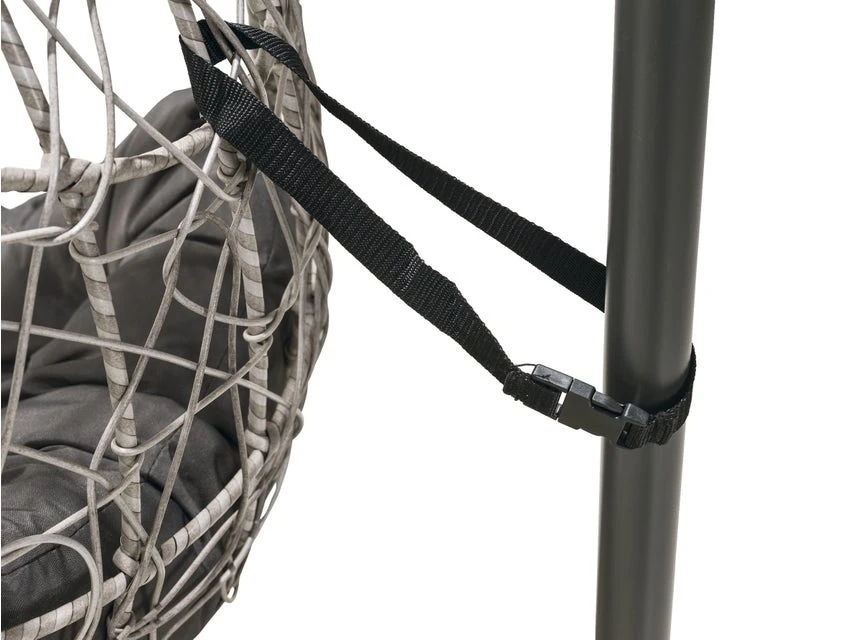 Aktion 🧨 Jardini Hängesessel Lennox - 191/100 cm in grau 😀 8 Aktion 🧨 Jardini Hängesessel Lennox - 191/100 cm in grau 😀 – Bild 6