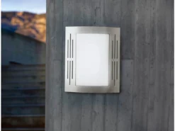 Besorgen 💯 Außenwandleuchte City - 24/26/9 cm in silberfarben 🤩 -GARTENMÖBEL Verkäufe 82309 14226428 ambient 0001